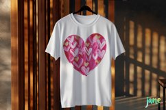 Valentine Day Heart Brushstroke Clipart Product Image 3