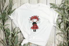 Christmas Girl Children's Book Clipart Product Image 3