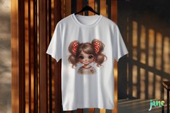 Adorable Little Girl Sublimation Product Image 3