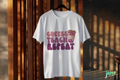 Coffee Teach Repeat Subimation Product Image 2
