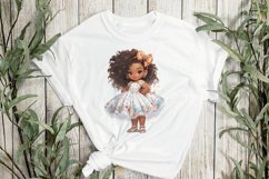 Cute Toddler Girl Sublimation Clipart Product Image 2