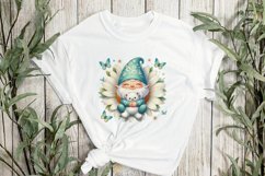 Sleeping Baby Gnome Clipart Product Image 3