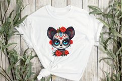 Dia De Los Muertos Cats Sublimation Clipart Product Image 2