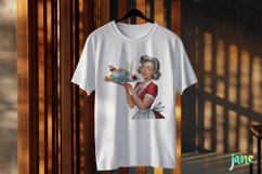 Vintage-Inspired 1950s Advertisements Clipart Product Image 3