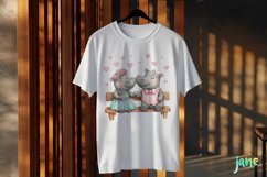 Valentine Animals Sublimation Clipart Product Image 3