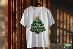Sparkling Christmas Christmas Tree Character Clipart Product Image 3