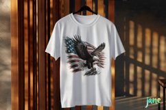 Memorial Day Eagle Clipart Product Image 3