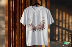 Floral Frame Sublimation Clipart Product Image 3