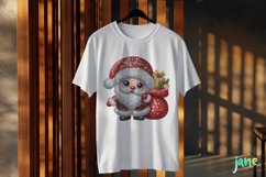 Sparkling Christmas Santa Claus Character Clipart Product Image 3