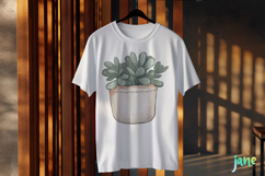 Plant Pot Gardening Sublimation Clipart Product Image 3