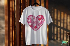 Valentine Day Heart Brushstroke Clipart Product Image 3
