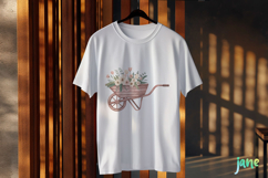 Rustic Vintage Farmhouse Spring Charm Clipart Product Image 3