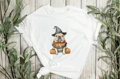Bulldog Halloween Costumes Sublimation Clipart Product Image 3