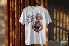 Because I&#039;m A Lady You Asshat Funny Pin-up Girl Quotes PNG Product Image 3