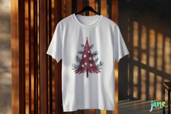 Red Christmas Tree Clipart Product Image 3