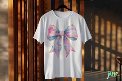 Pastel Easter Bow Sublimation Clipart Product Image 2
