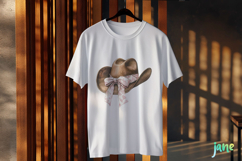 Pink Chinoiserie Cowgirl Hat Clipart Product Image 3