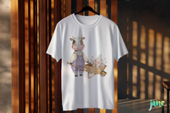 Rustic Vintage Farmhouse Spring Charm Clipart Product Image 3