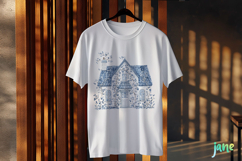 Chinoiserie Easter House Clipart Product Image 2