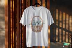Easter Eggs Basket Clipart Product Image 2