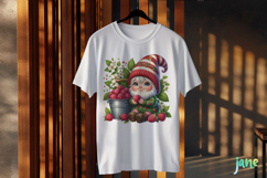 Spring Gnome Berry Garden Clipart Product Image 3