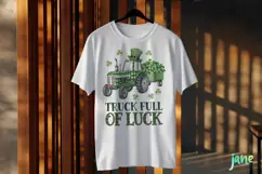 Truck Full Of Luck St Patrick's Day Clipart Product Image 3