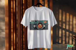 Retro Film Camera Sublimation Clipart Product Image 3
