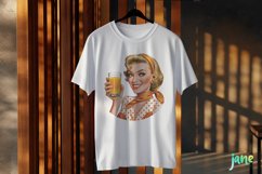 Vintage-Inspired 1950s Advertisements Clipart Product Image 3