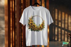 Floral Frame Sublimation Clipart Product Image 3