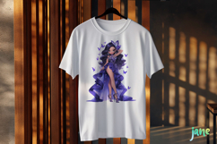 Spring Fashion Girl Sublimation Clipart Product Image 3