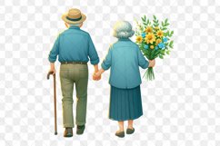 Old Couple Valentine’s Day Sublimation Product Image 2
