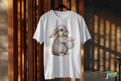 Vintage Easter Bunny Clipart Product Image 2