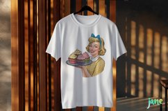 Vintage-Inspired 1950s Advertisements Clipart Product Image 3