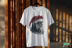 Double Exposure Christmas Santa Clipart Product Image 3