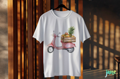Summer Motorbike Clipart Product Image 2