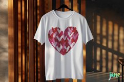 Valentine Day Heart Brushstroke Clipart Product Image 3