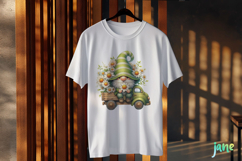 Spring Gnome And Daisy Truck Clipart Product Image 3