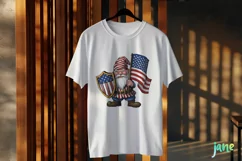4th Of July Patriotic Gnome Clipart Product Image 3
