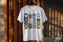 Baseball Brushstroke Sublimation Bundle Product Image 3