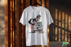 Funny Pin-up Girl Quotes PNG Clipart Product Image 3