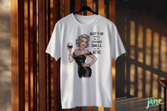 Keep It Up-Funny Pin-up Girl Quotes Product Image 3