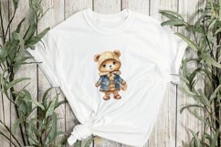 Cute Baby Bear Sublimation Clipart Product Image 3