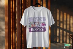 Teacher Love Inspire Subimation Product Image 3