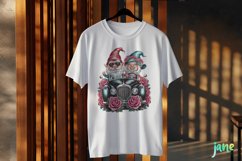Valentine Gnome Couple Sublimation Product Image 3