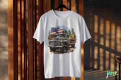 American Flag Bundle Sublimation Clipart Product Image 3