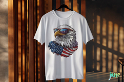 American Flag Bundle Sublimation Clipart Product Image 3