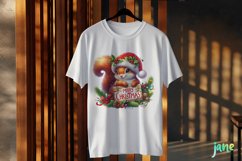 Squirrel Animals Holding Merry Christmas Sign Product Image 3
