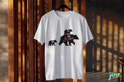 Mama Bear SVG PNG Clipart Product Image 3