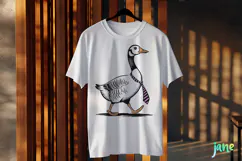 Silly Goose SVG PNG Sublimation Clipart Product Image 3