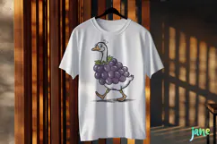 Silly Goose SVG PNG Sublimation Clipart Product Image 3